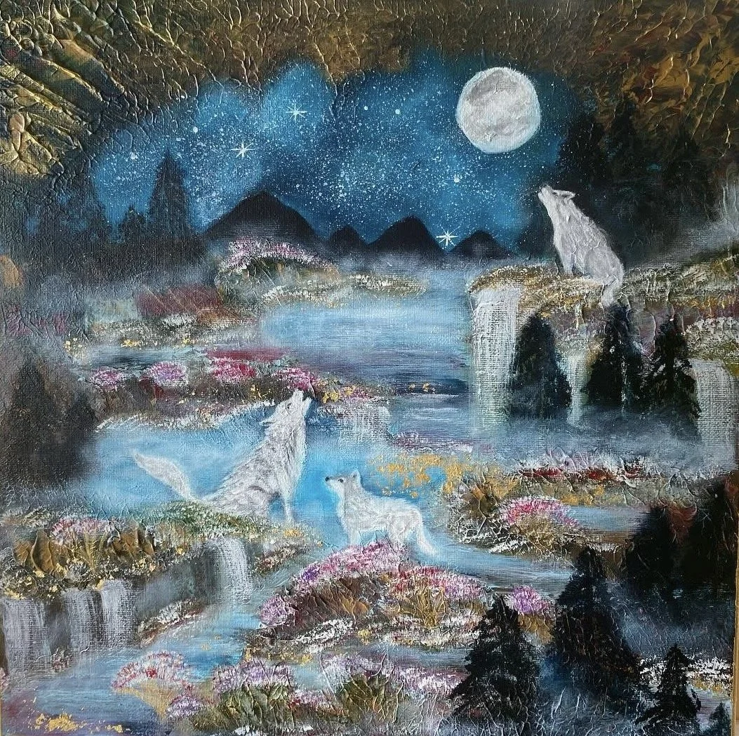 “Matrescence“
35.6cm x 35.6cm