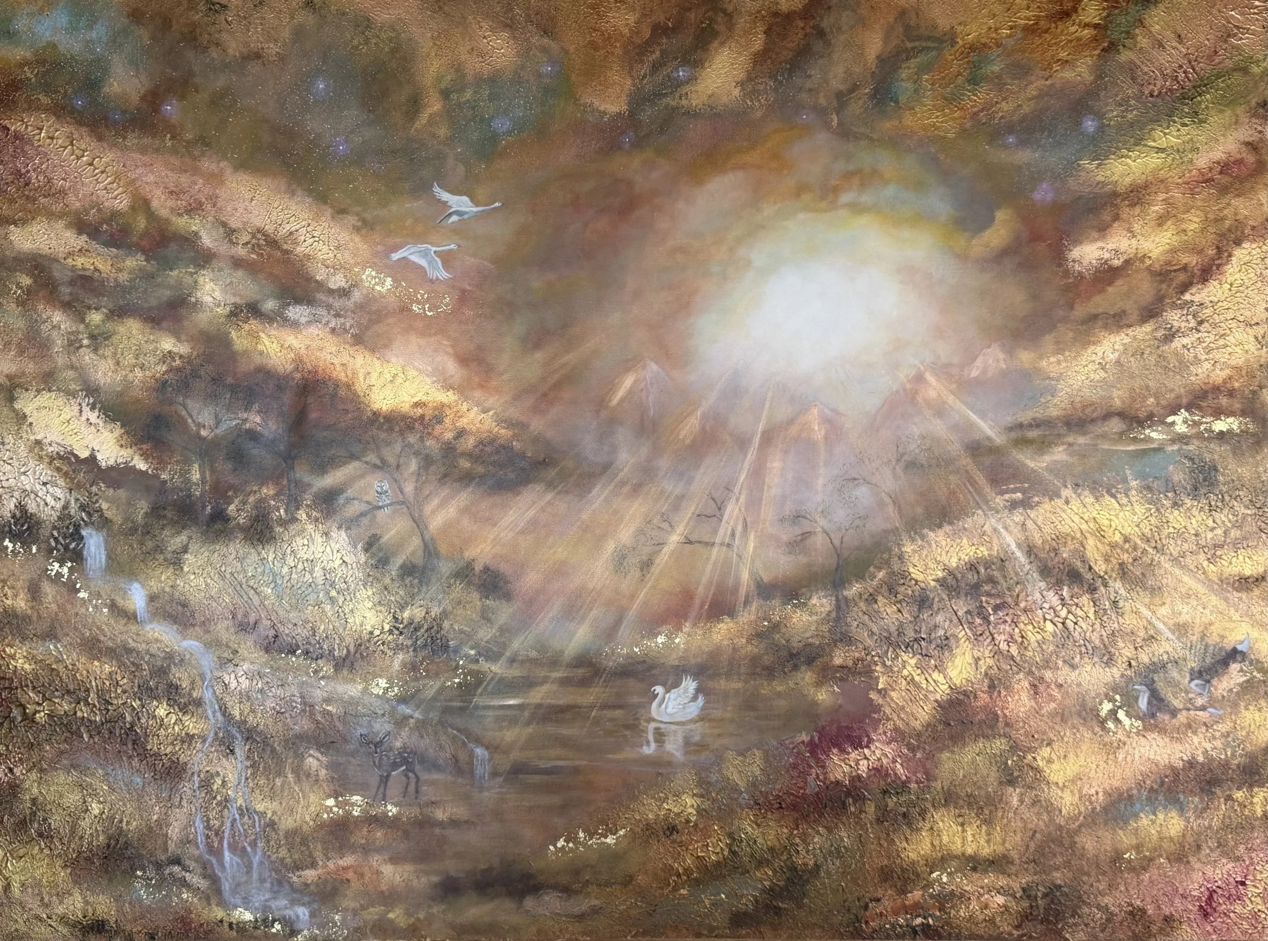 "Autumn Song" 
91.5cm x 122cm 