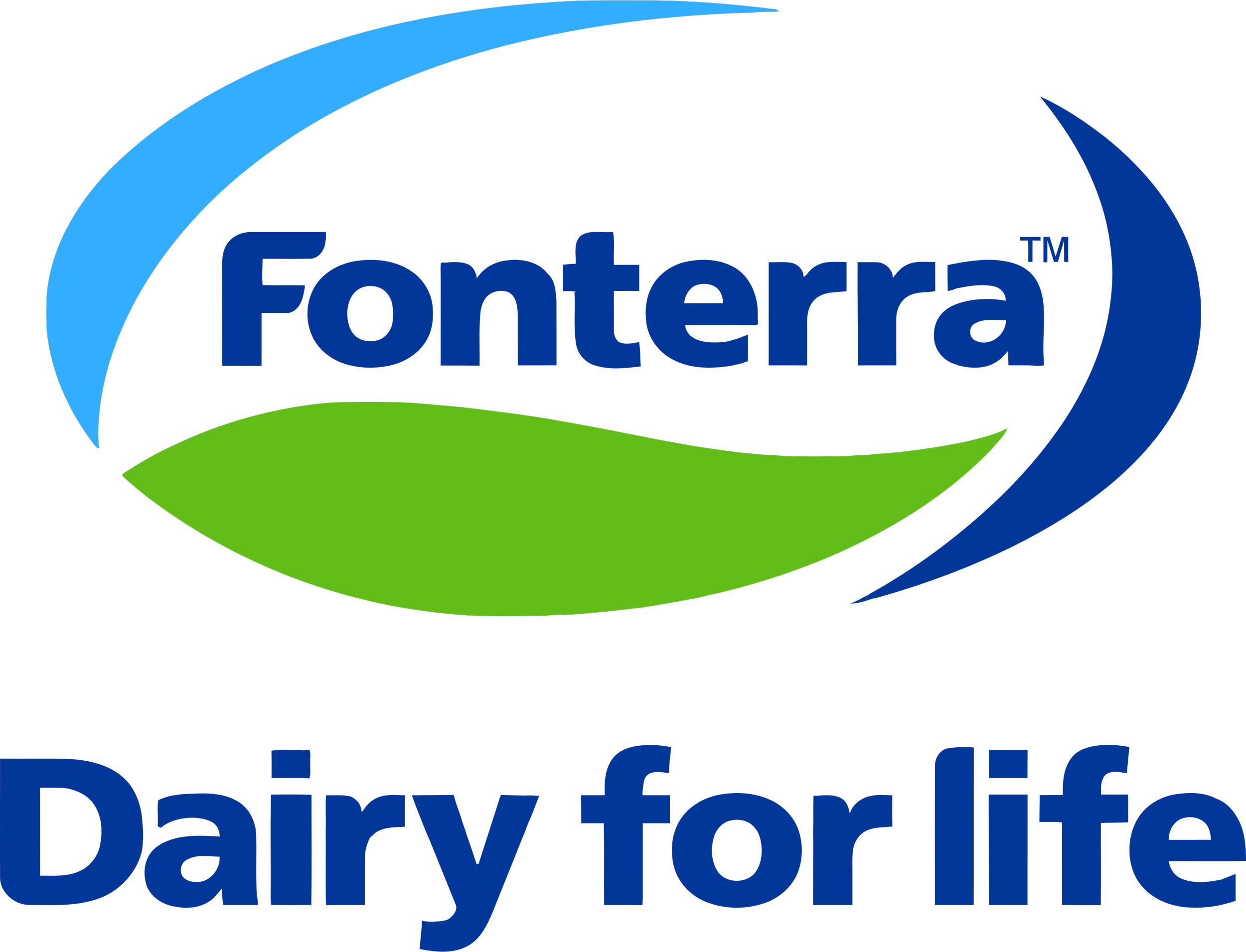 The Facebook logo with stylized blue and green swooshes above the word 'Facebook' written in dark blue.