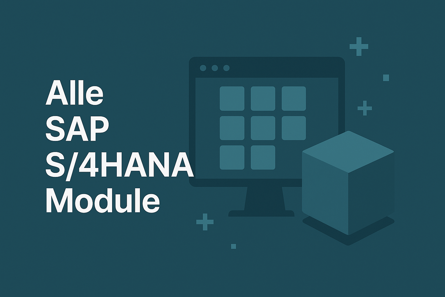 Module SAP S4 HANA