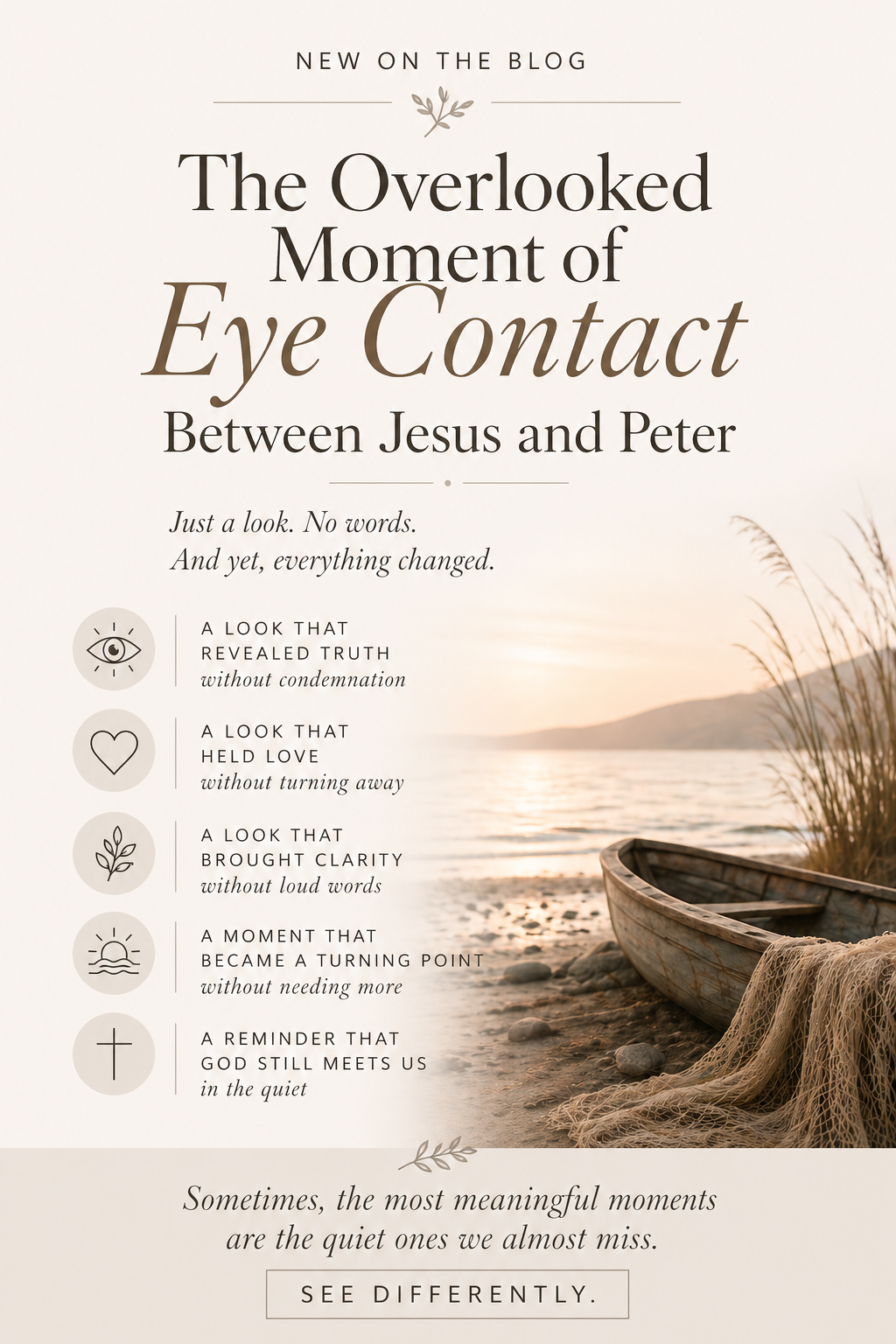 The Overlooked Blessing of a Look