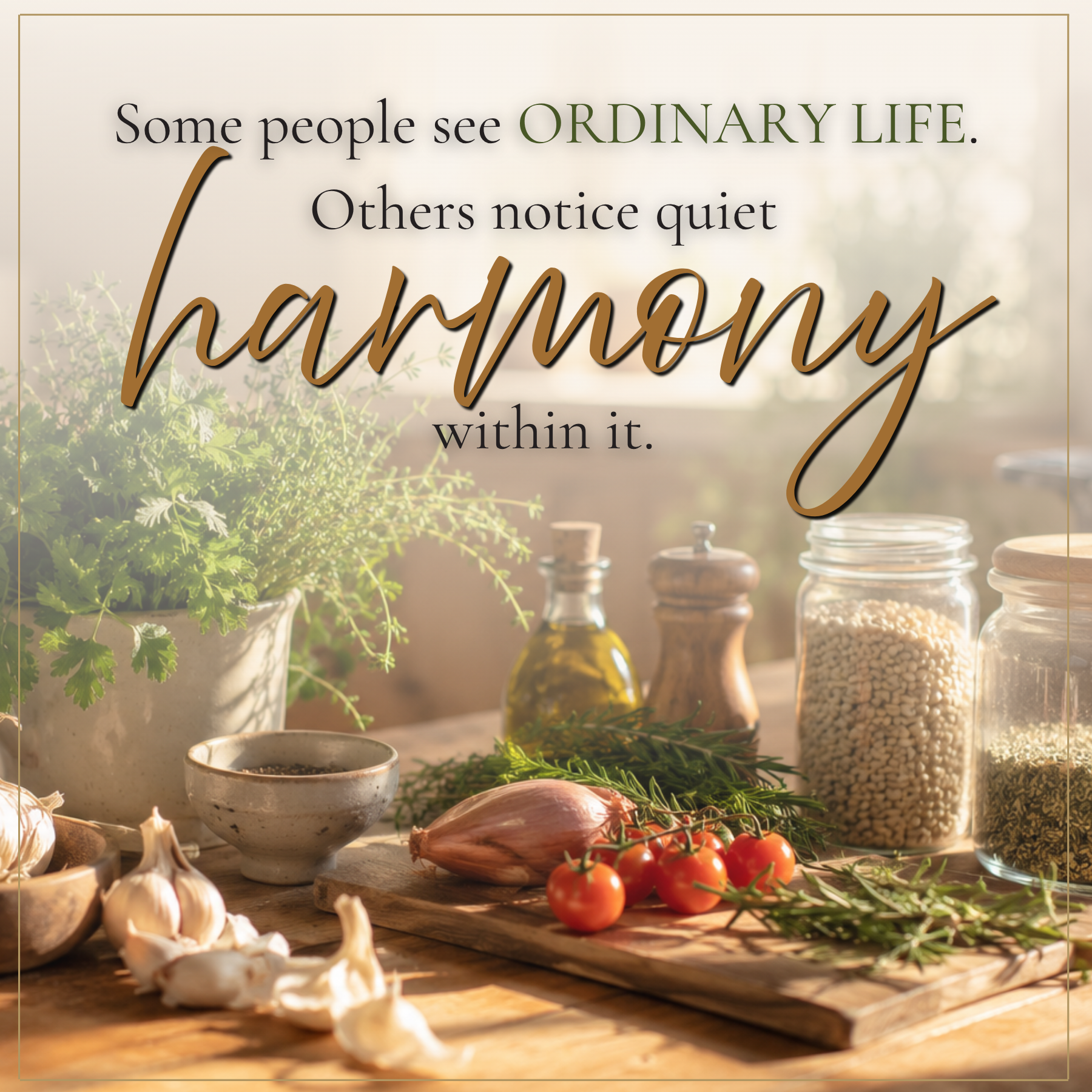 The Quiet Harmony Beneath Ordinary Life