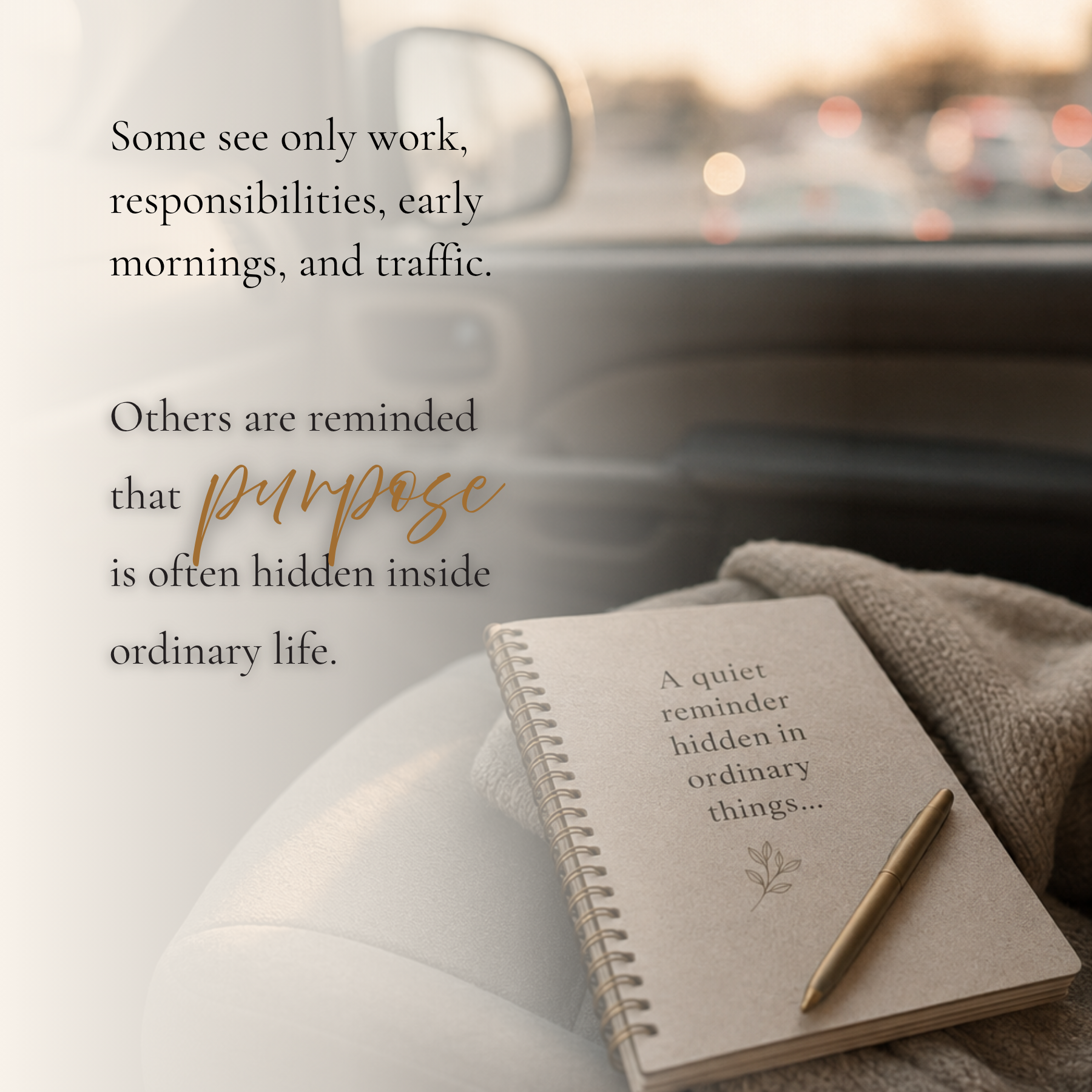 The Quiet Emptiness That Sometimes Appear After “Success”