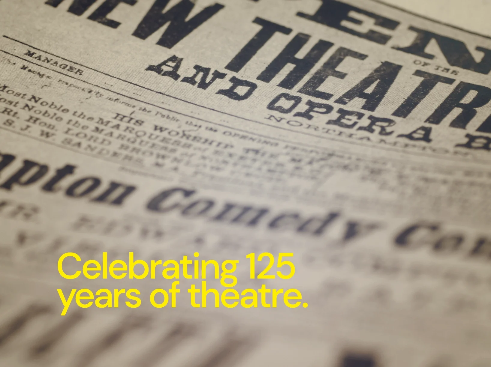 Royal & Derngate. Graphic Design