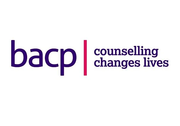 BACP logo with the tagline 'counselling changes lives'