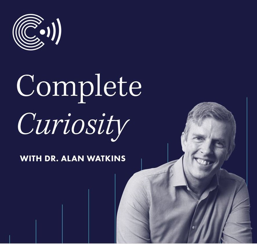 Complete Curiosity podcast cover featuring Dr Alan Watkins.