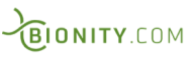 Bionity.com logo in green text