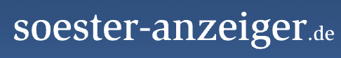 Text reading 'soester-anzeiger.de' on a blue background.