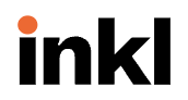 Black text spelling 'inkl' on a white background.