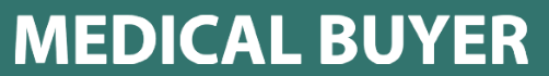 Close-up of a sign reading 'Medical Buyer' in white text on a green background.