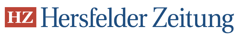 Hersfelder Zeitung logo with red and blue text