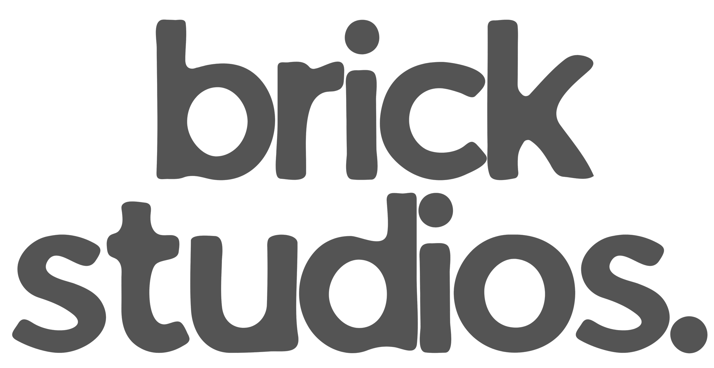 Der Text auf dem Bild lautet: "blick stuidos" in großen, schwarzen Buchstaben.