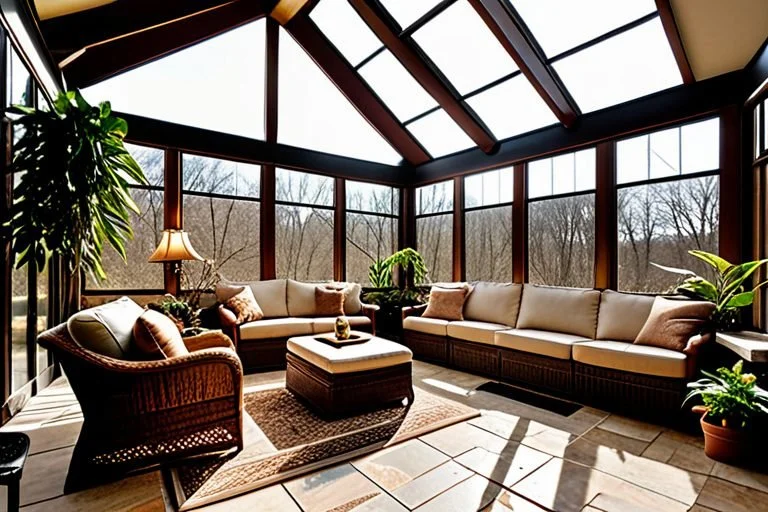 Sunroom addition in Ardmore, PA — All Home Building Co