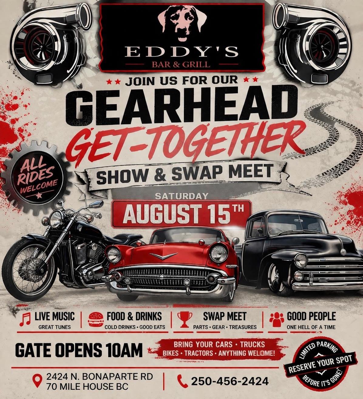 2026 Gear-Head Get-Together Show &amp; Swap Meet