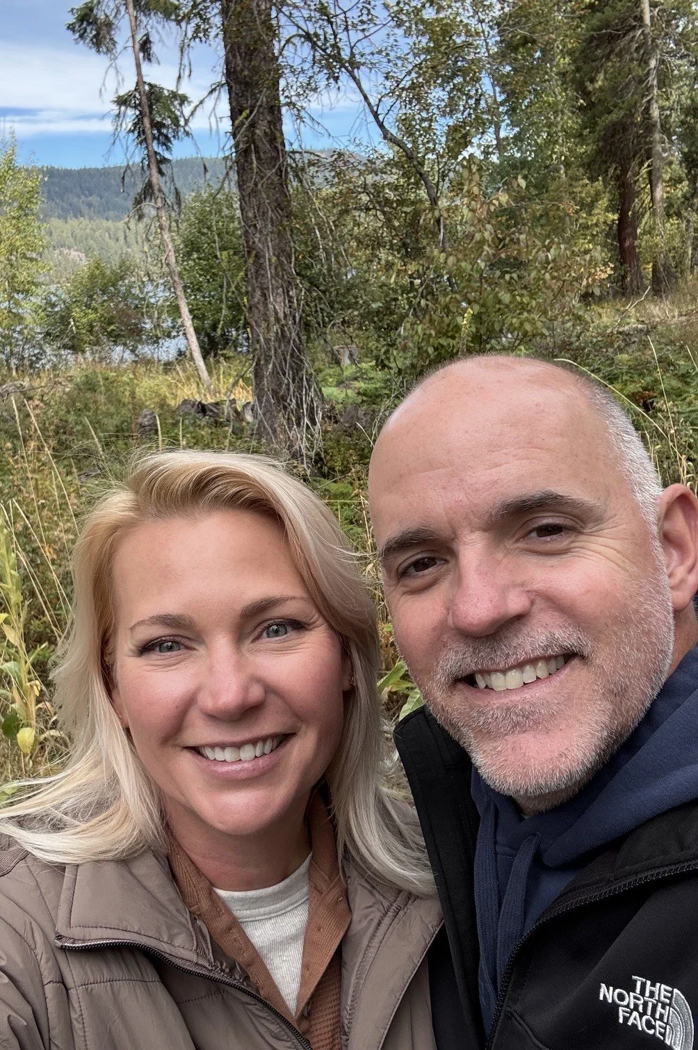 Paul and Carrie, owners of Dogs of Valnova in Eagle, Idaho