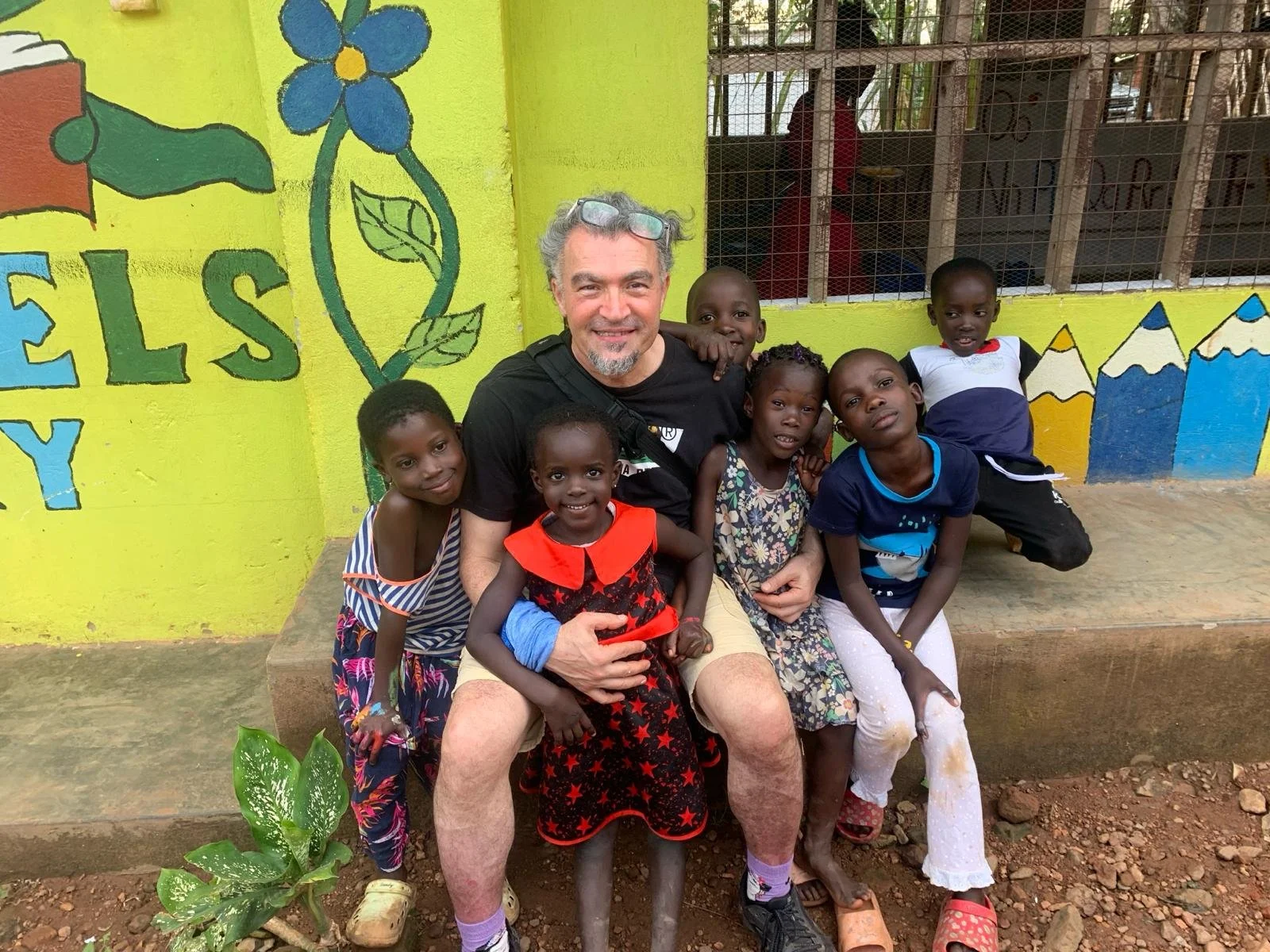 Turkish Doctor Can Eren volunteering at Safe Haven for Refugees project in Uganda