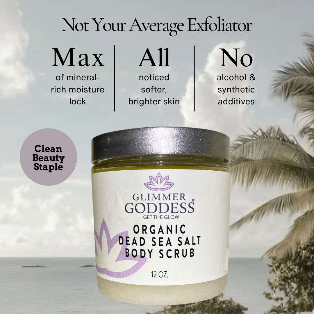 Organic Dead Sea Salt Body Scrub