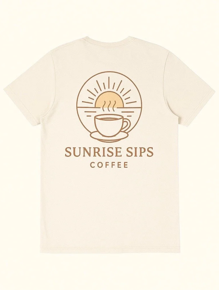 Sunrise Sips Comfort Colors Tee