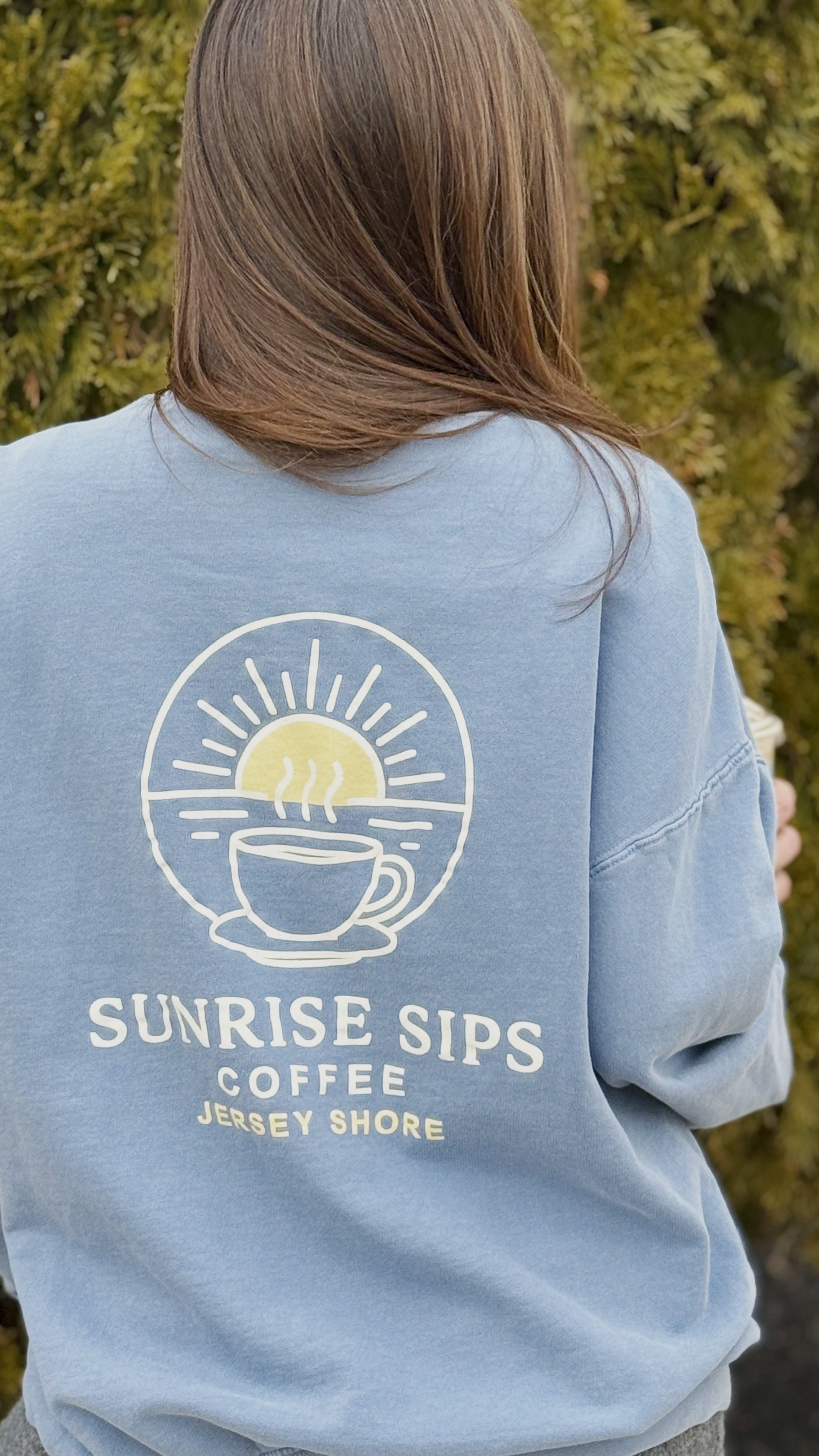Sunrise Sips Comfort Colors Crew