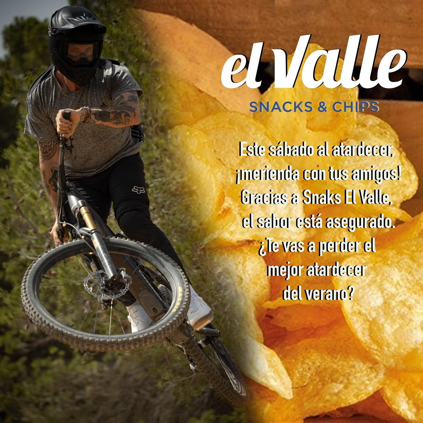 🌅 Este s&aacute;bado despedimos la temporada por todo lo alto
Uno de los mejores atardeceres de la provincia nos espera, y qu&eacute; mejor forma de disfrutarlo que con una merienda de cortes&iacute;a gracias a @snackselvalle .

Una empresa local qu