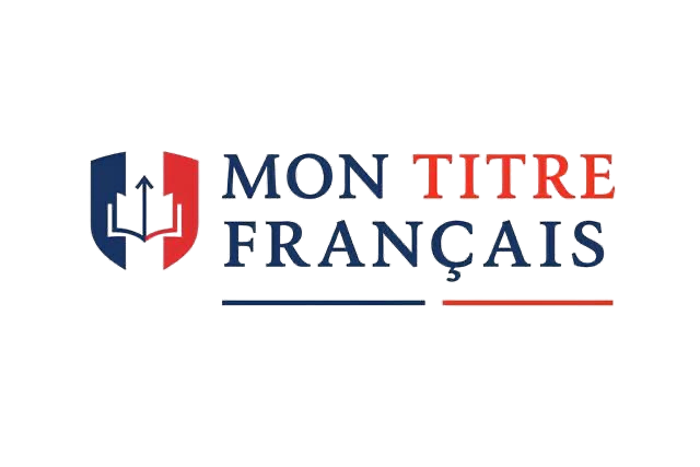Logo de la Monnaie de Paris avec la Tour Eiffel stylisée en rouge et bleu.