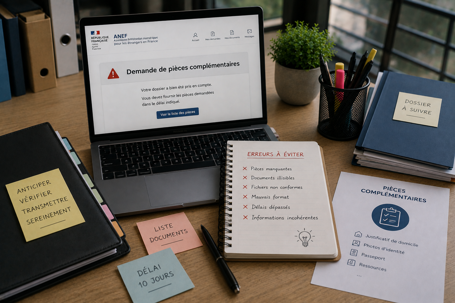 Vous avez reçu une demande de pièces complémentaires : les erreurs à éviter absolument