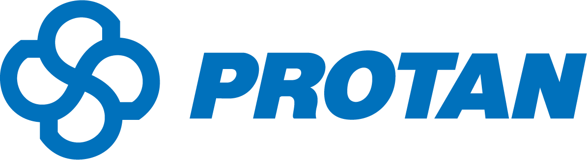 Protan single ply membrane roofing solutions manufacturer logo - a partner of ELAST Flat Roofing Ltd
