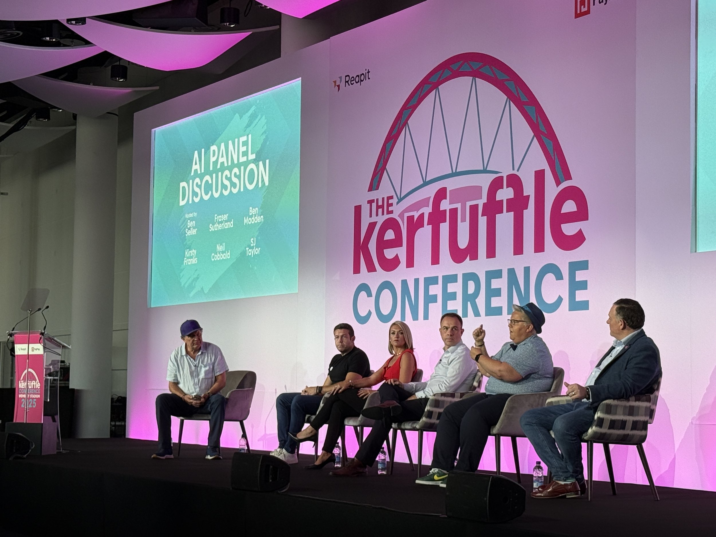 Stage AI talk from Kerfuffle Conference 2025