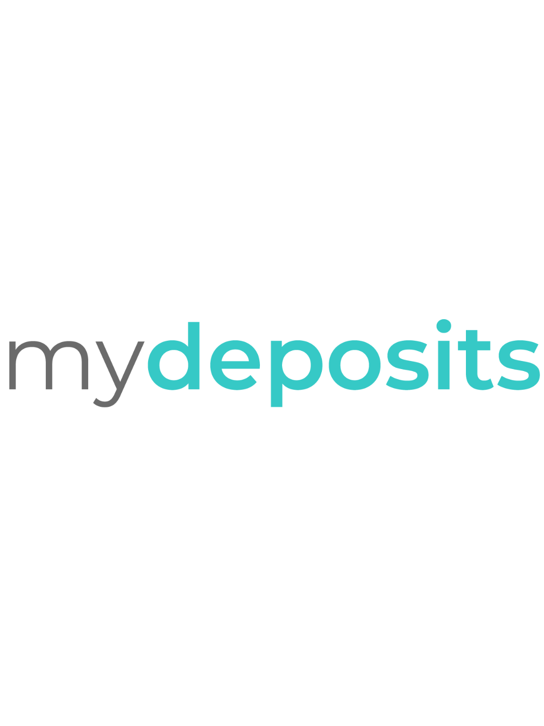 Logo inmc text with the words 'my deposits'
