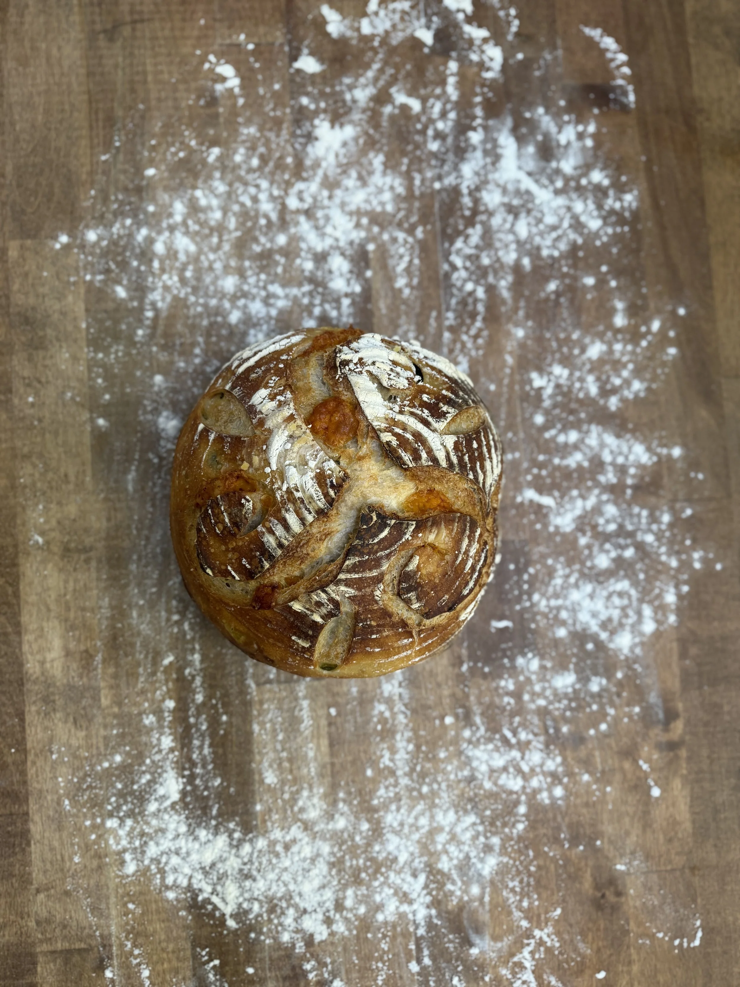 Jalapeño & Cheese Sourdough Loaf