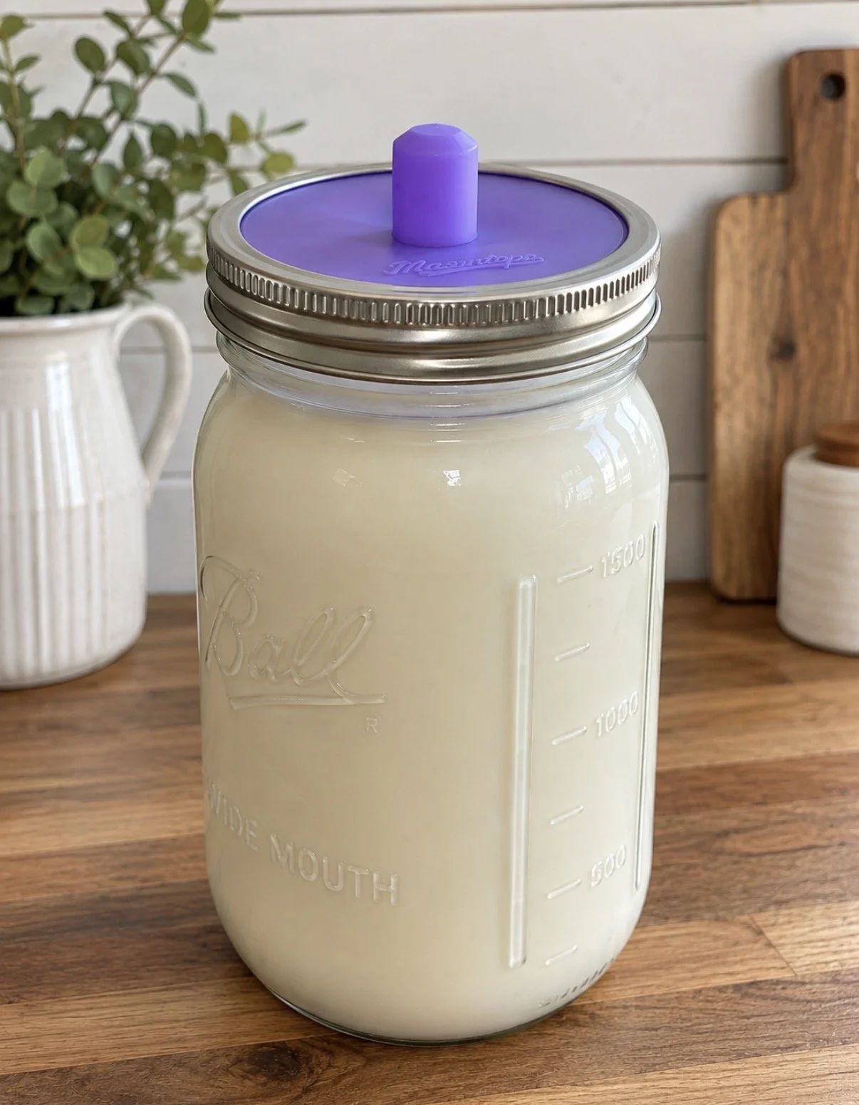 Farm-Fresh Raw Milk Kefir