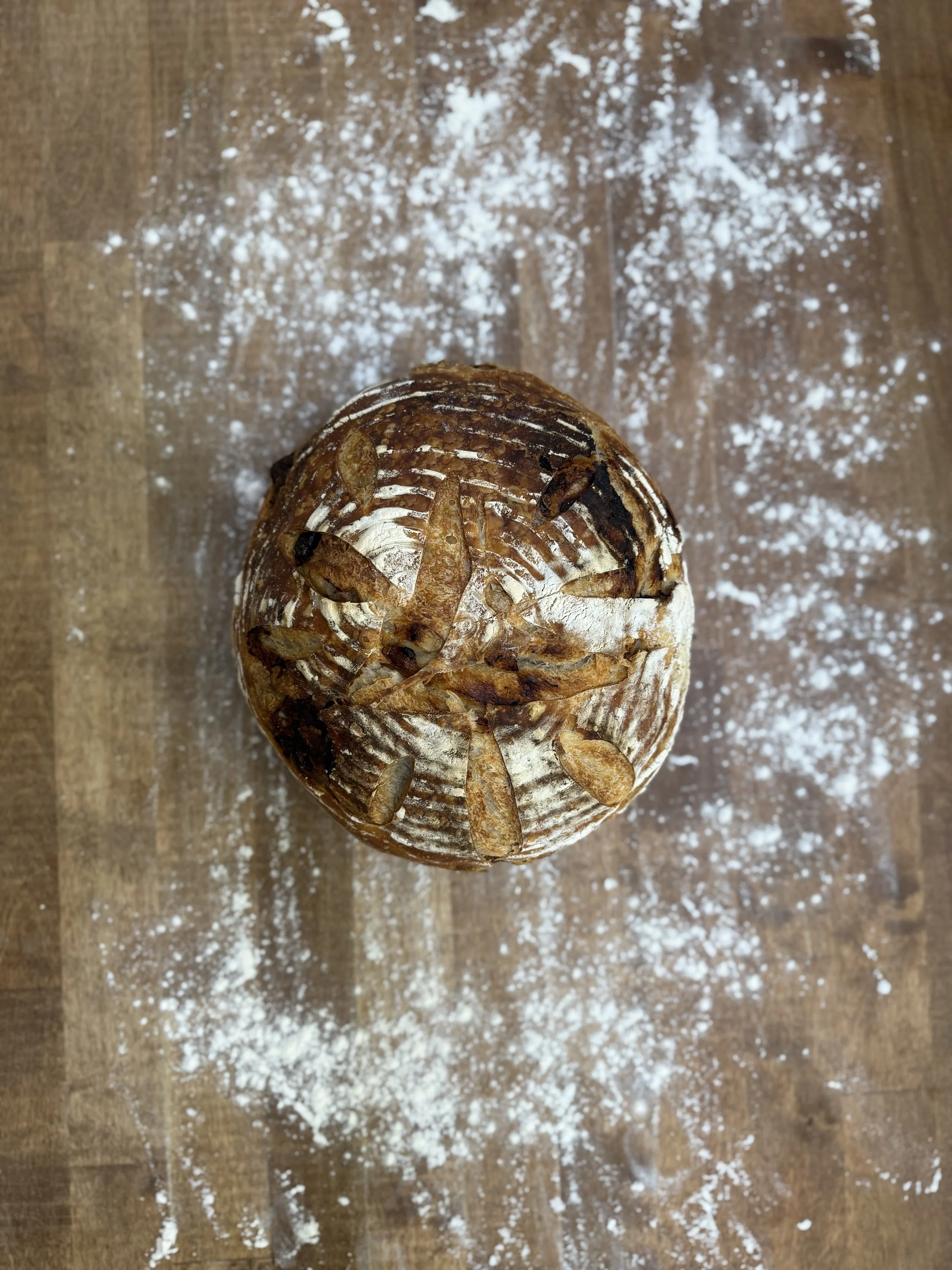 Sourdough Roasted Garlic Loaf