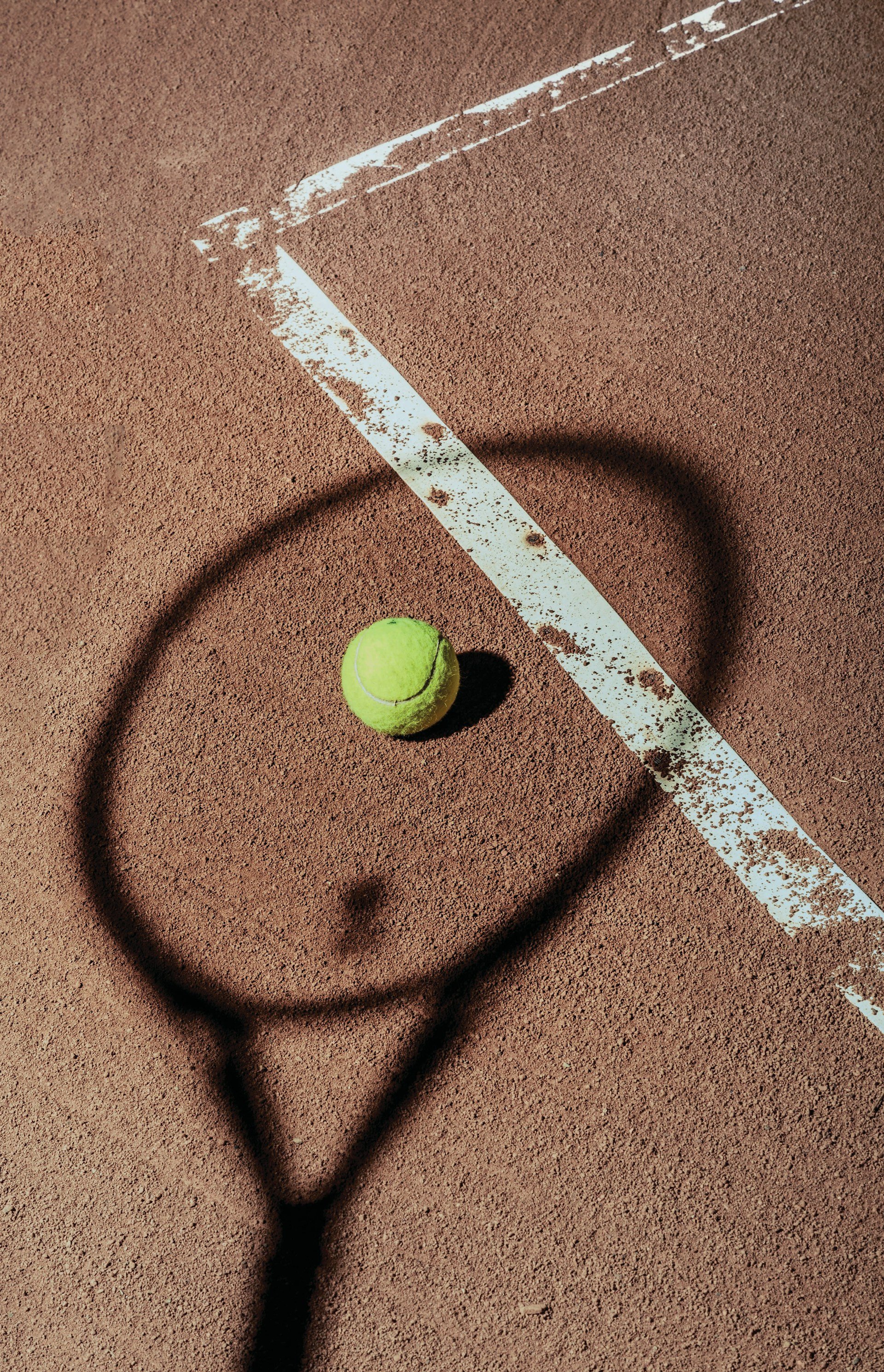 tennis racket to signify young brothers playing tennis