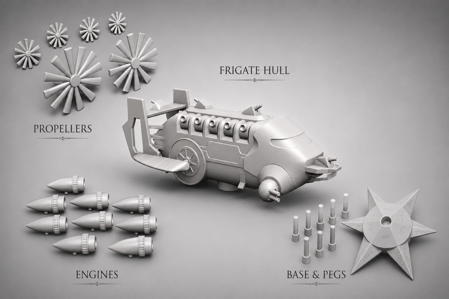 Monochrome French Frigate Kit.png