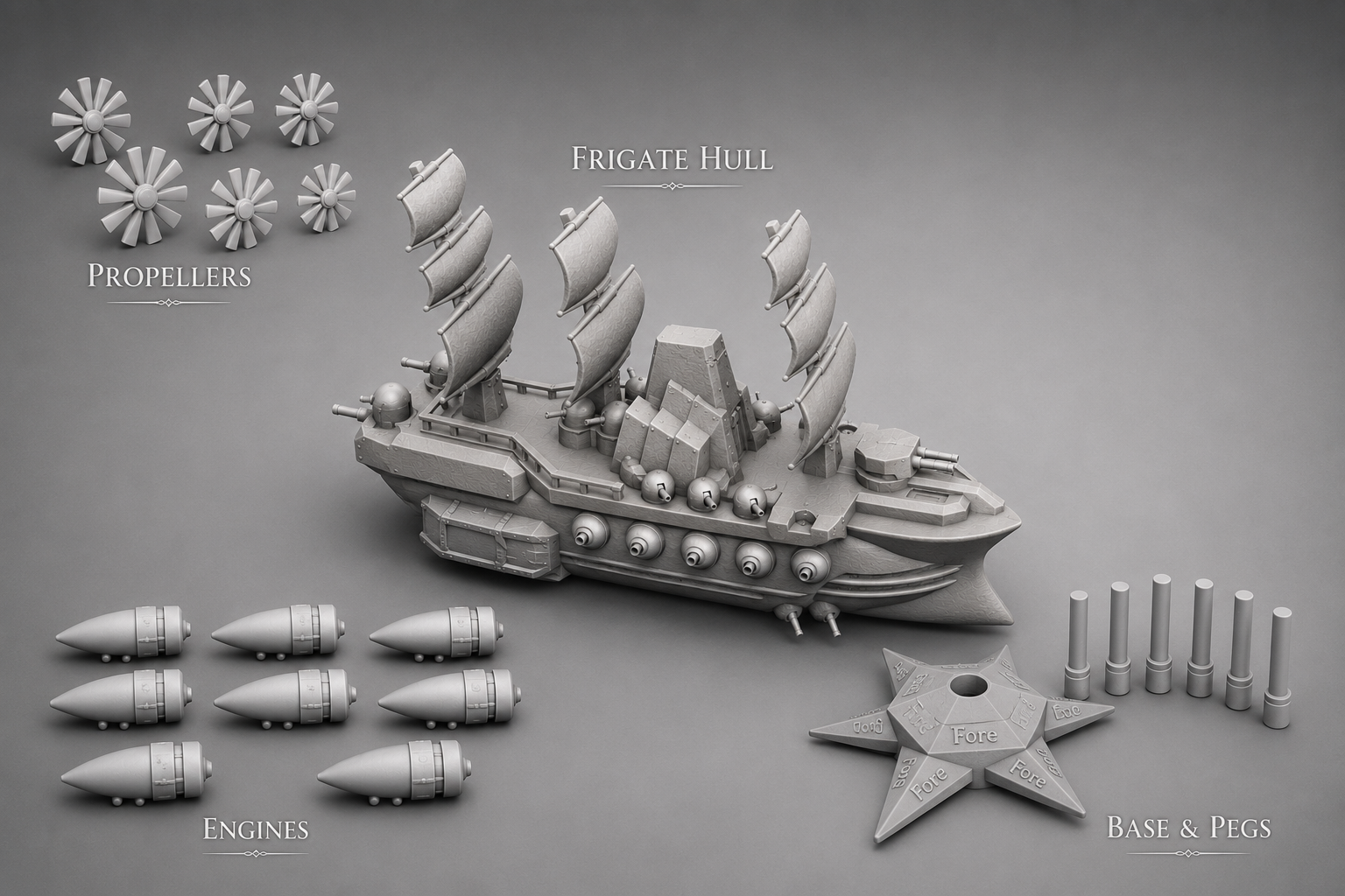 Monochrome Russian Frigate Kit.png