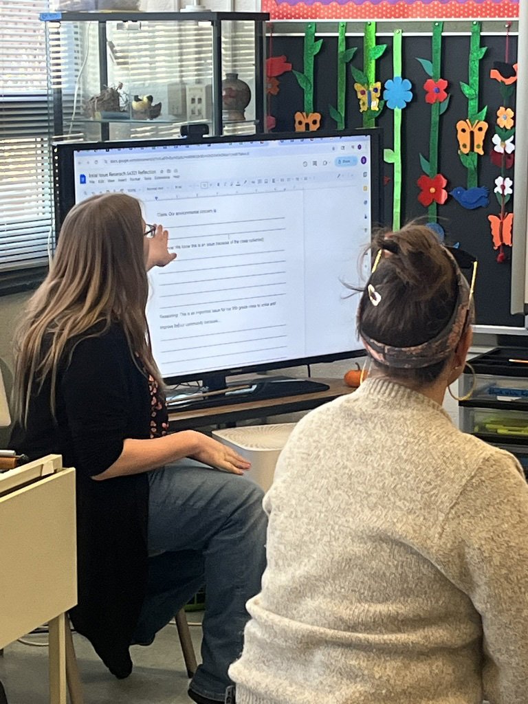 Teachers in the classroom
