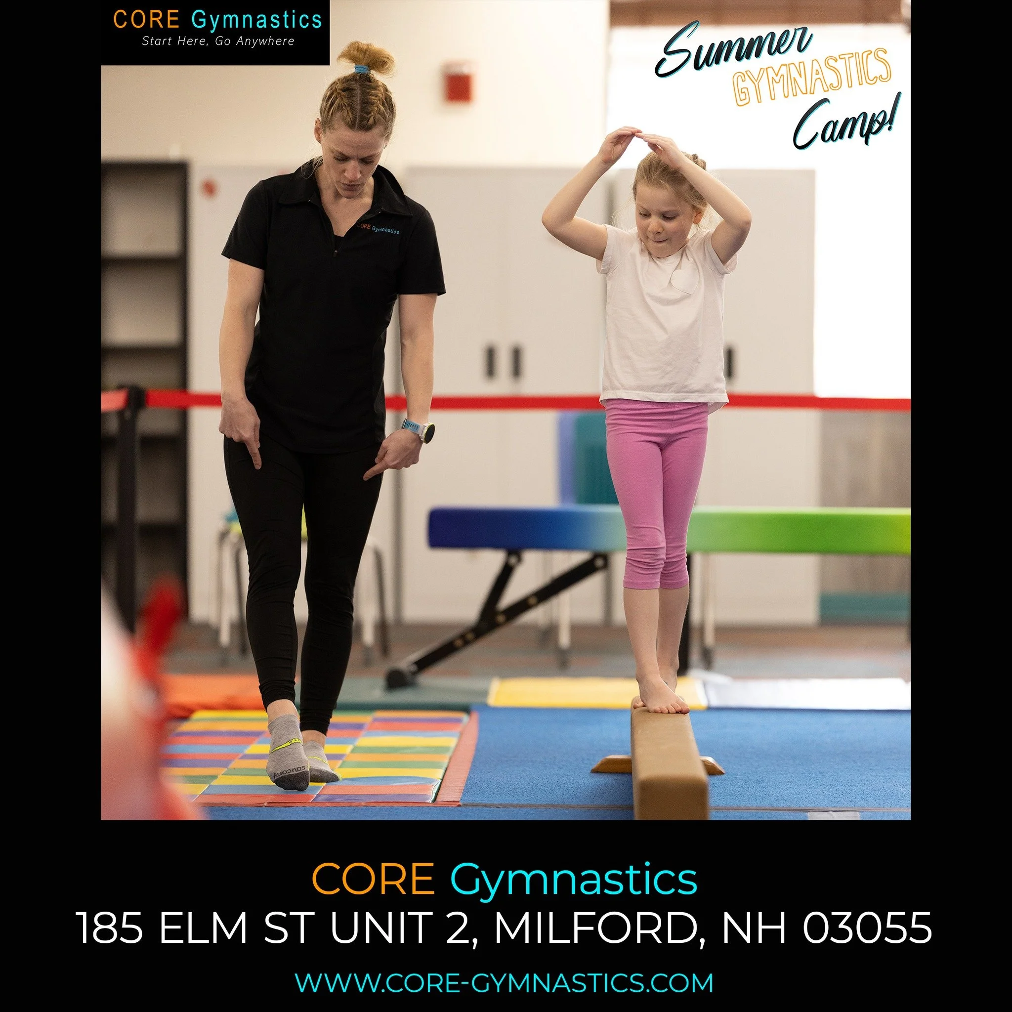 We are getting READY for week 2 of summer Camp!!!
Sign up Now!!

https://portal.iclasspro.com/coregymnastics/dashboard

#coregymnastics  #gymnasticsnh #summercamp #milfordnh