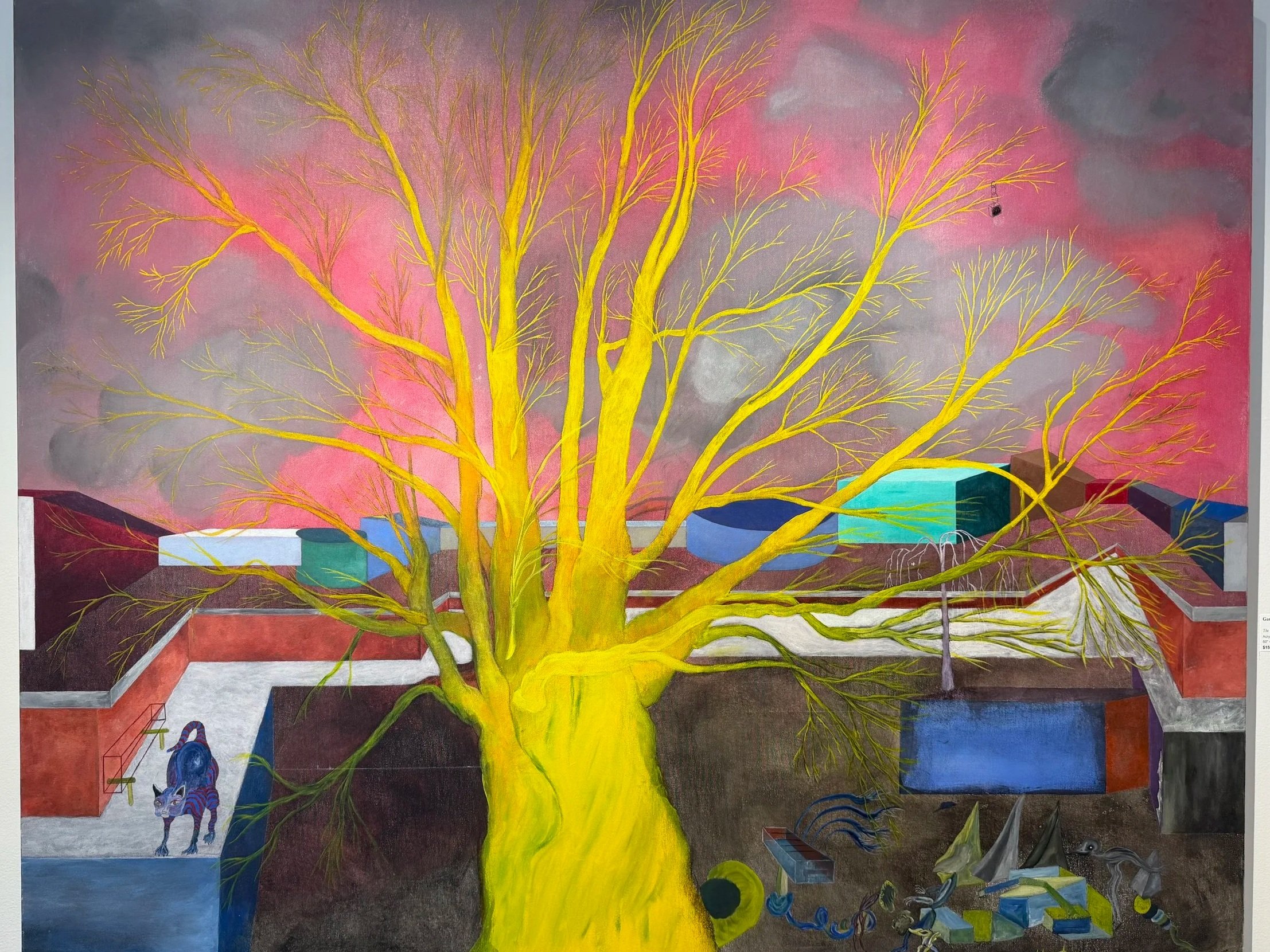 'The Yard' by Gary Hartmann, 2007-2012, acrylic base oil on canvas, 60"x48"