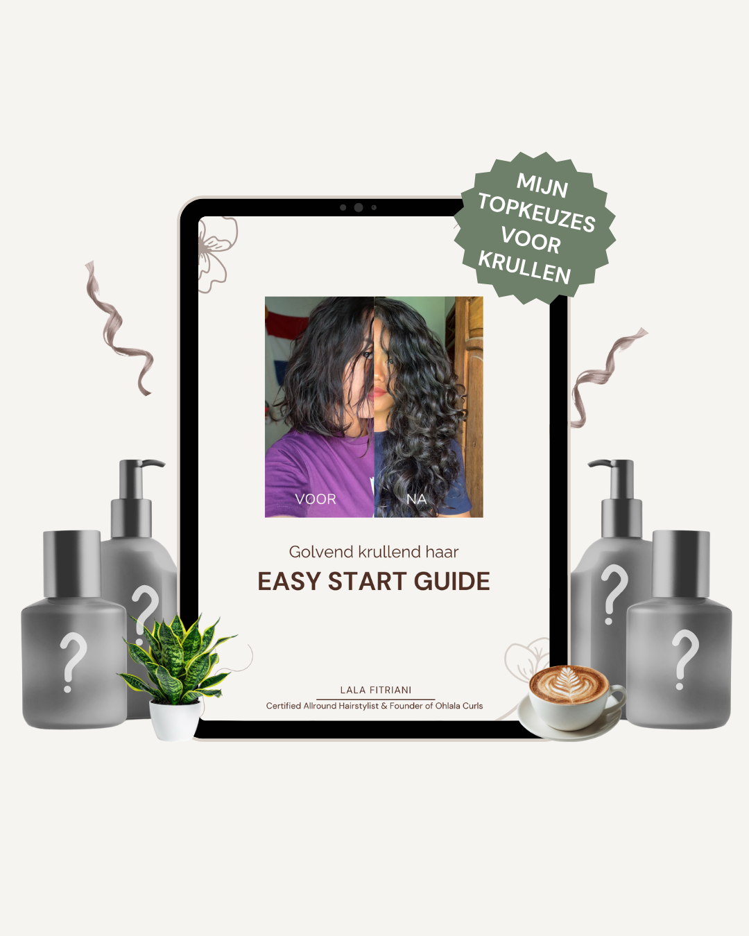 Golvend Krullend Haar Easy Start Guide
