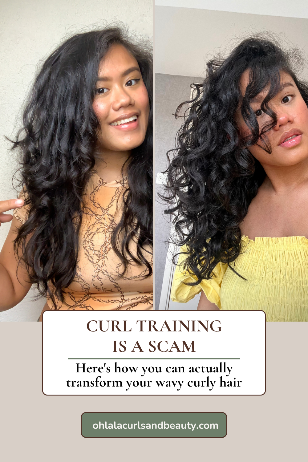 "CURL TRAINING” IS A SCAM! HERE'S HOW YOU CAN ACTUALLY TRANSFORM YOUR WAVY CURLY HAIR