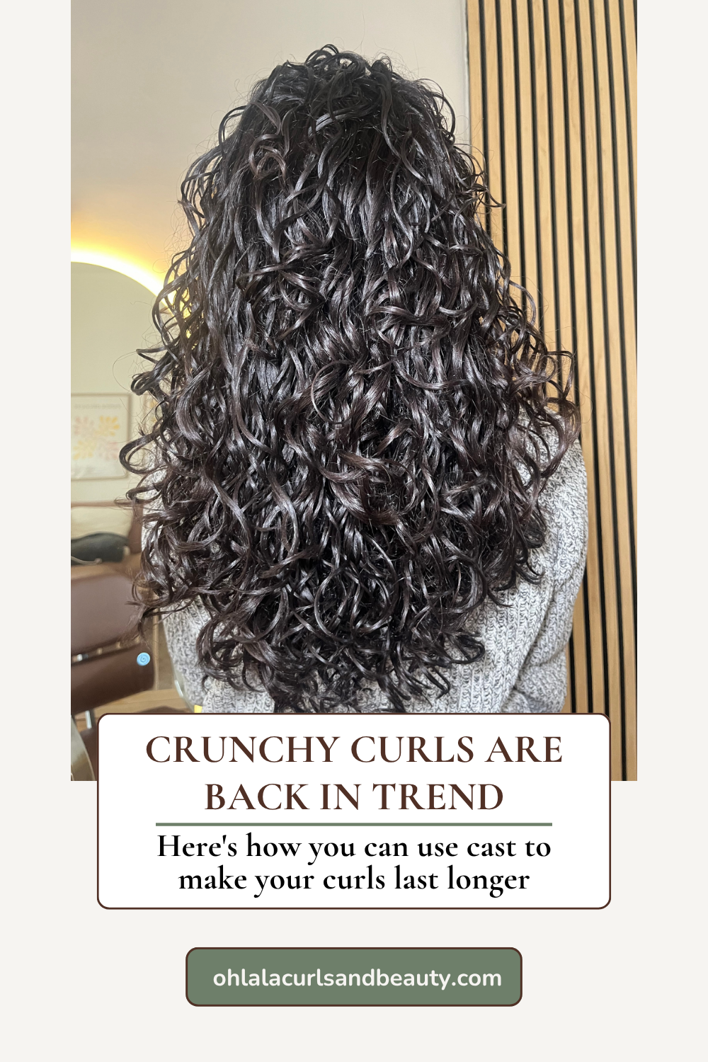 CRUNCHY CURLS ARE BACK IN TREND: HERE'S HOW YOU CAN USE CAST TO MAKE YOUR CURLS LAST LONGER