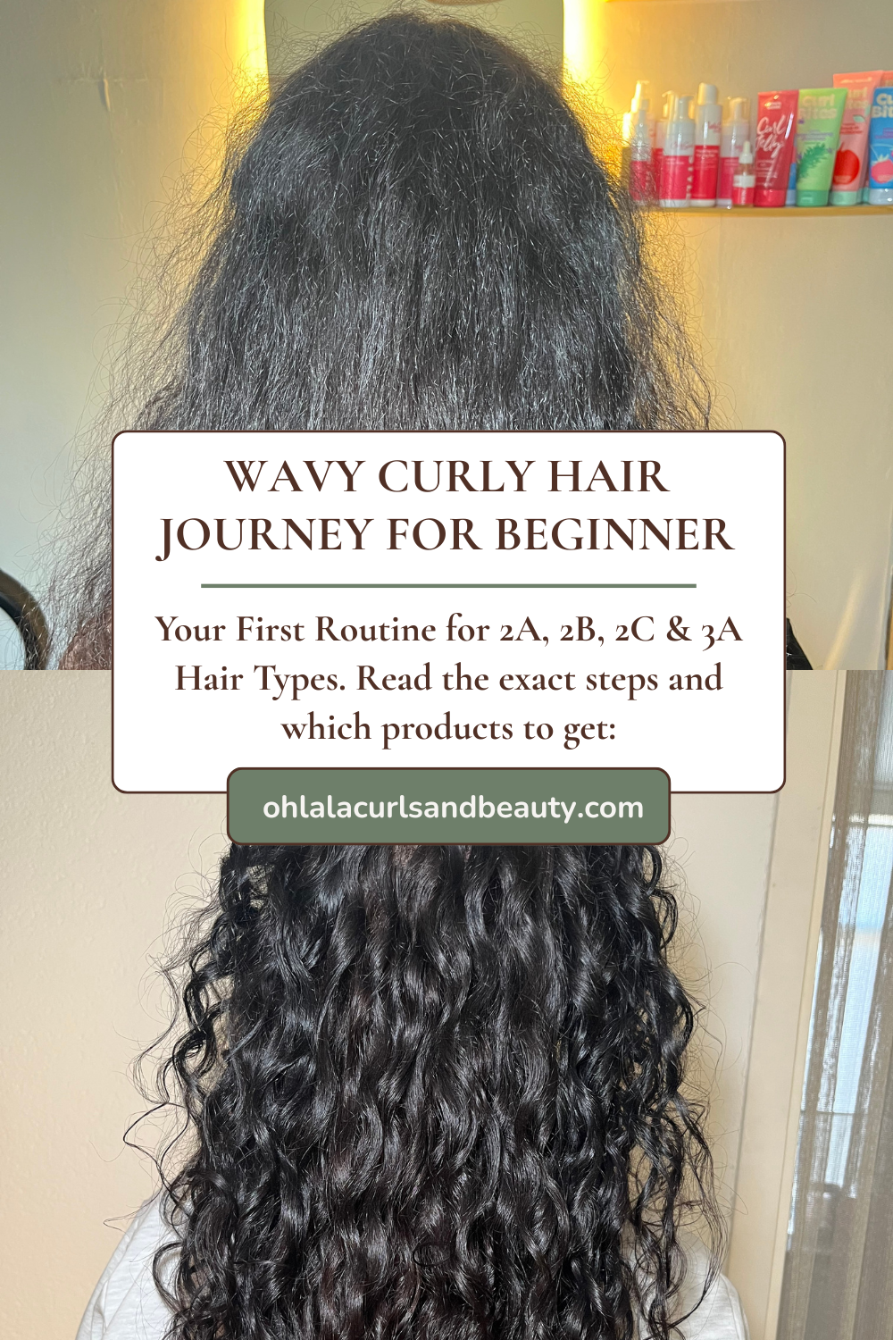 WAVY CURLY HAIR JOURNEY FOR BEGINNER: Your First Routine for 2A, 2B, 2C &amp; 3A Hair Types