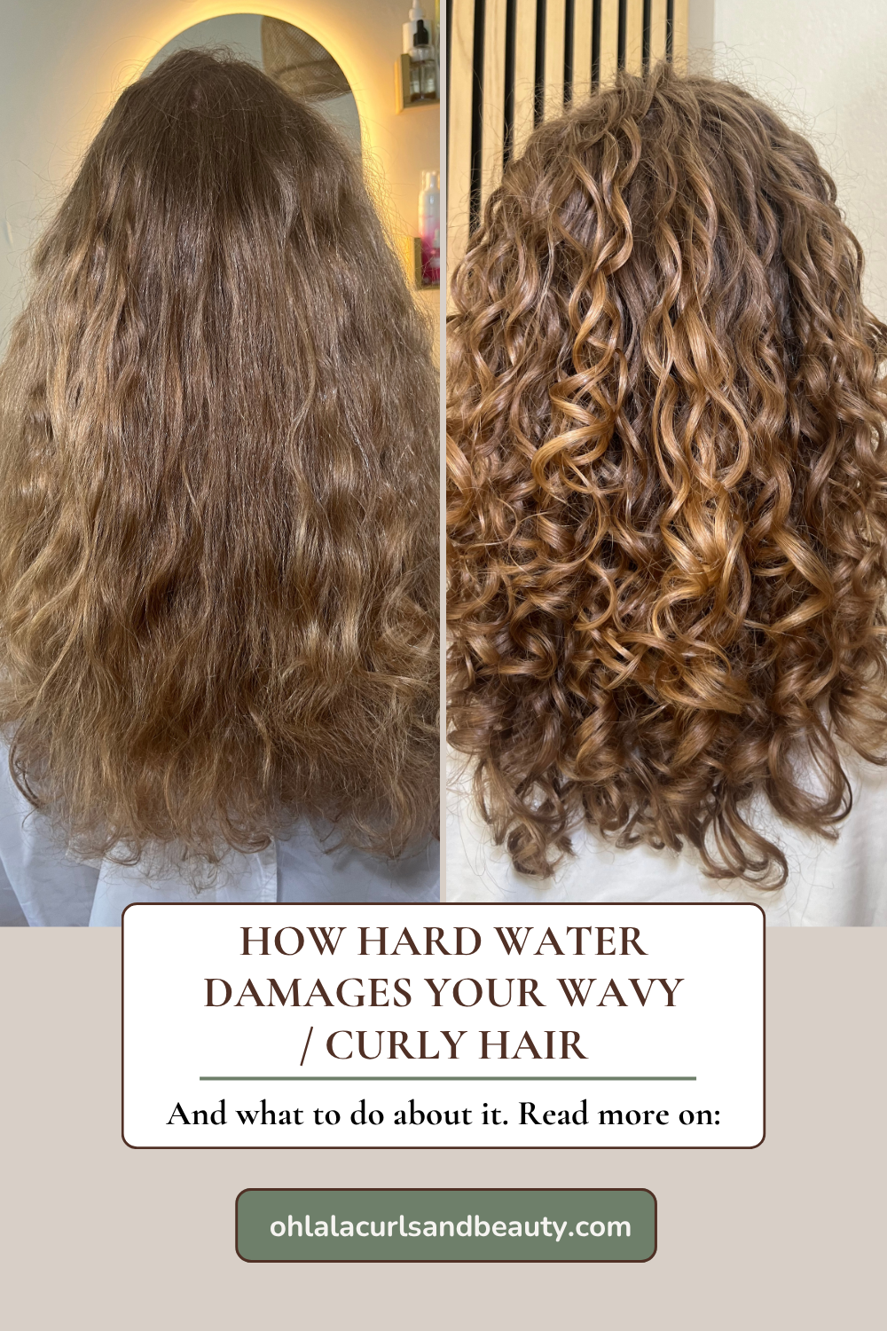 HOW HARD WATER DAMAGES YOUR WAVY / CURLY HAIR, AND WHAT TO DO ABOUT IT