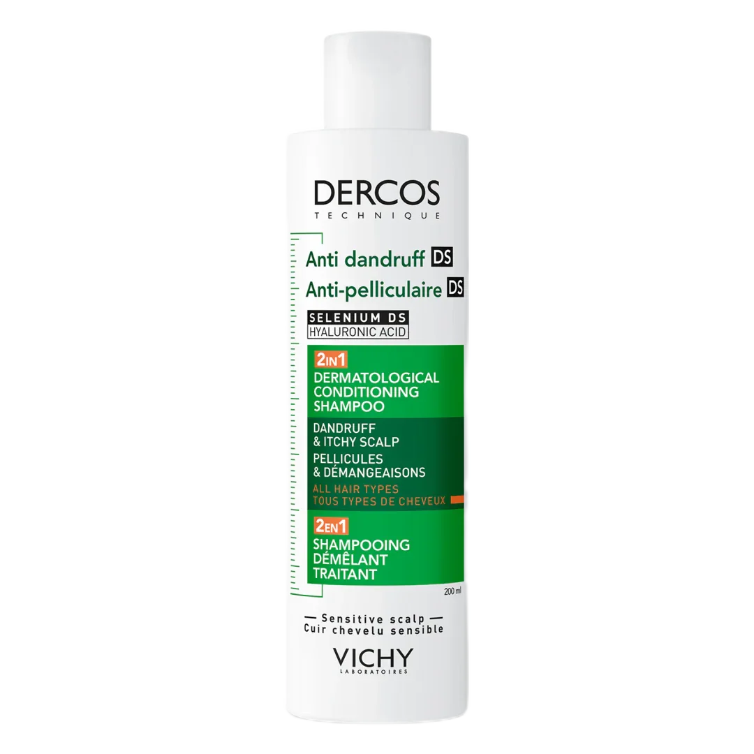 Dercos anti-roos 2in1 dermatologische conditionerende shampoo.webp