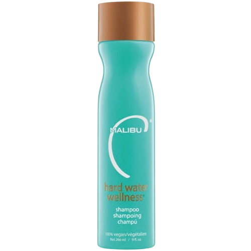 Malibu C Hard water wellness shampoo met koperen dop en groene flessenhals