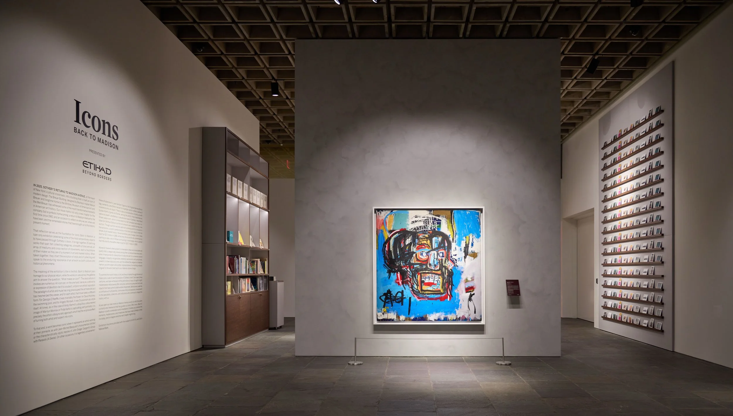 MDRN Elements Studio surface installation, Sothebys: Icons back on Madison, Braurer building New York