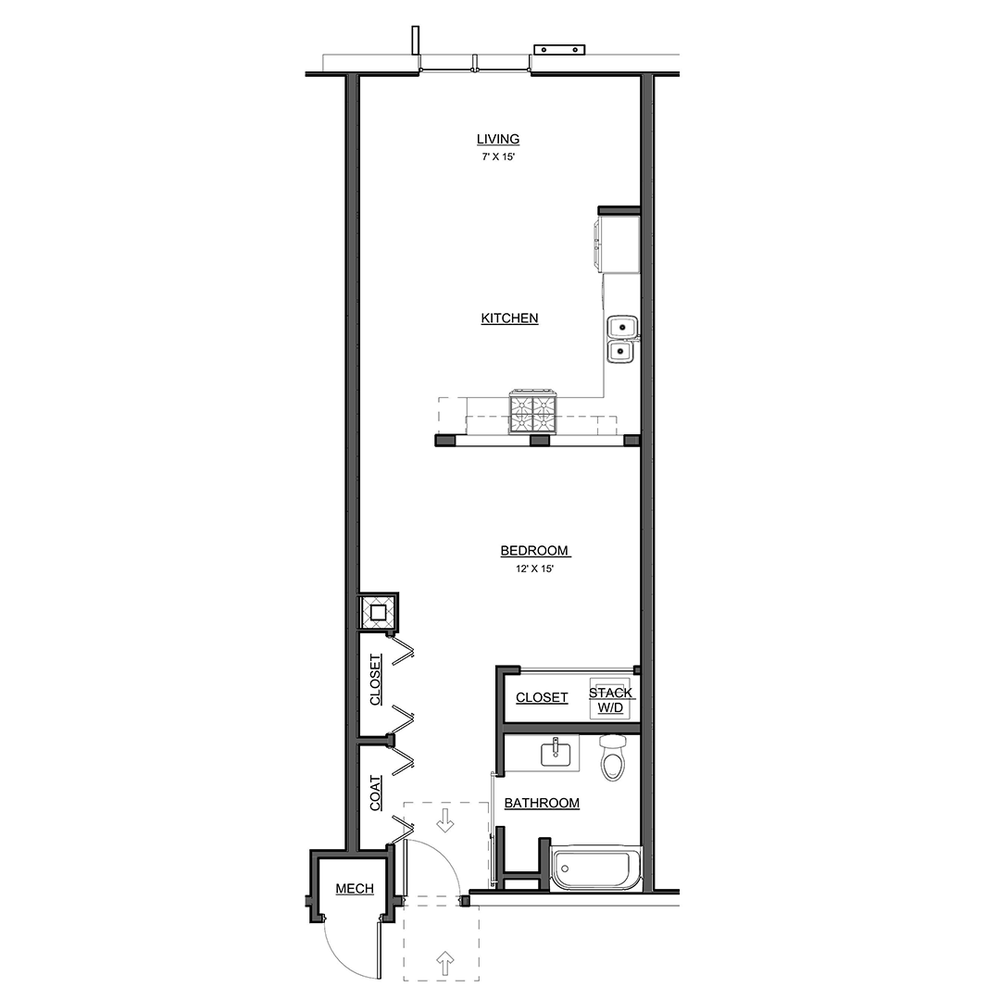 Studio Floor Plan