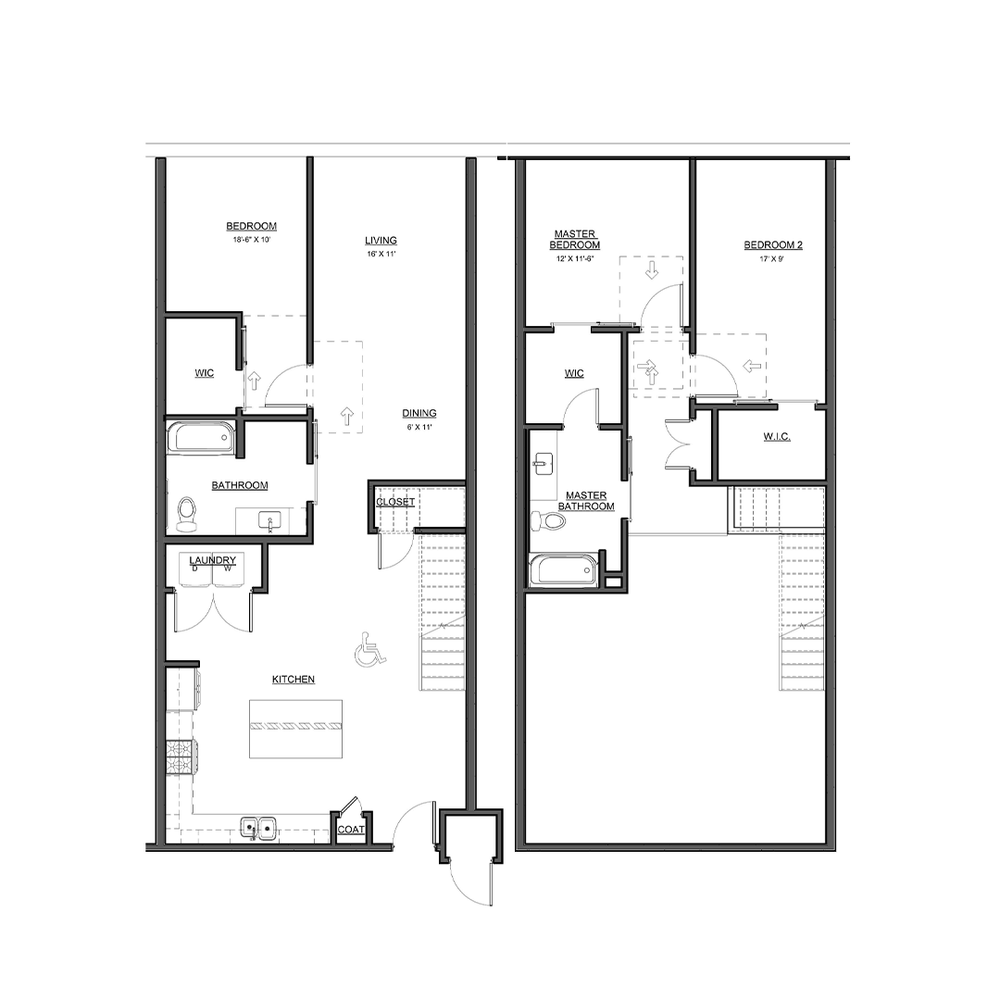 Three Bedroom Floor Plan
