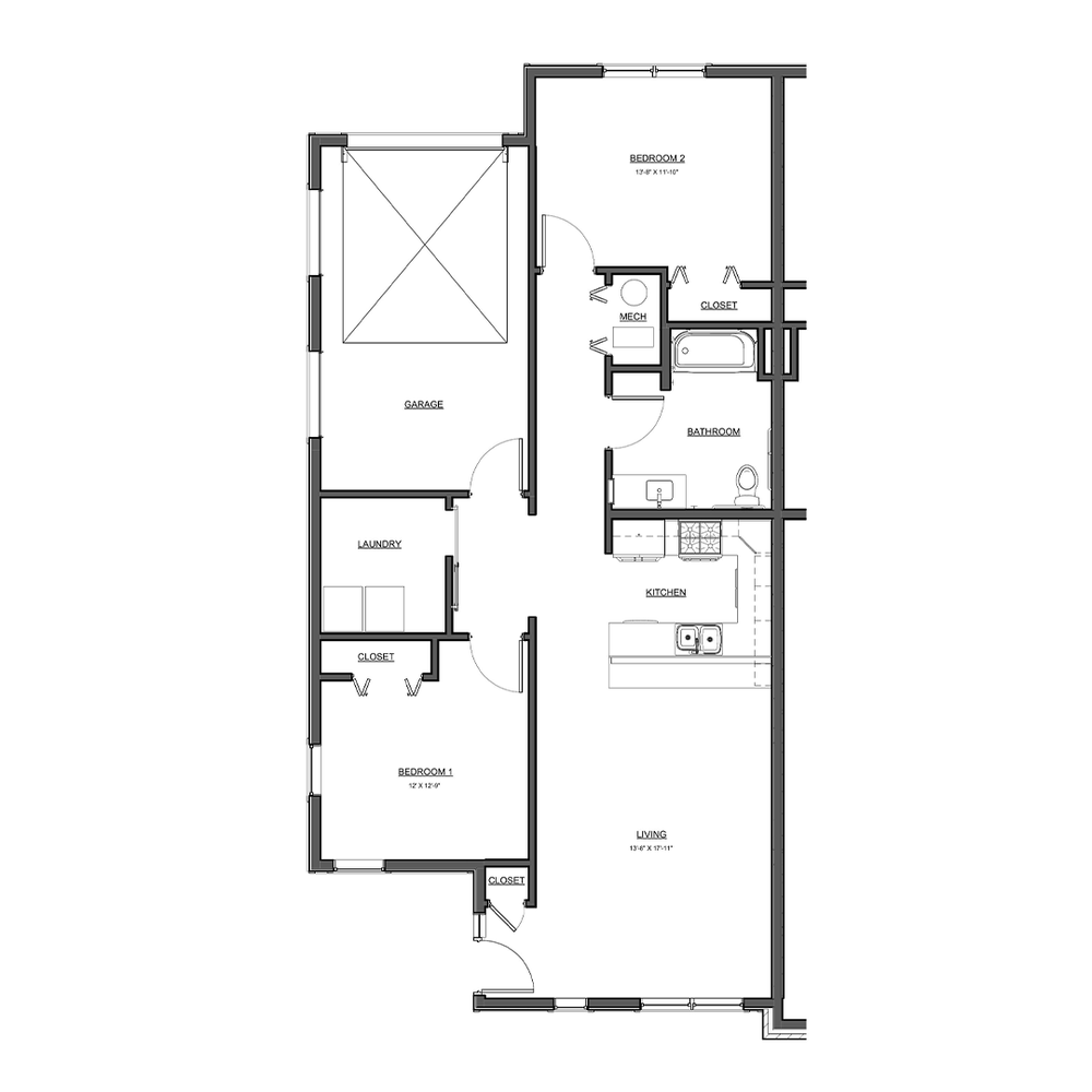 Cottage Floor Plan