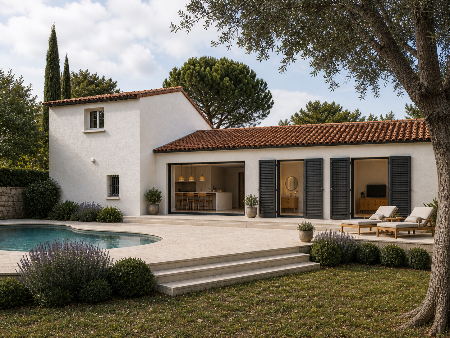 Mission d'architecture d'intérieur d'une maison phénix à rénover de 120m2